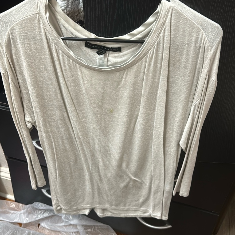 White cotton short